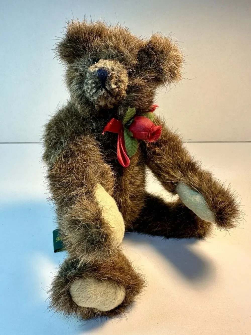 Mary Meyer Green Mountain Bears Plush Mansfield Jointed 1993 Teddy Bear 9”